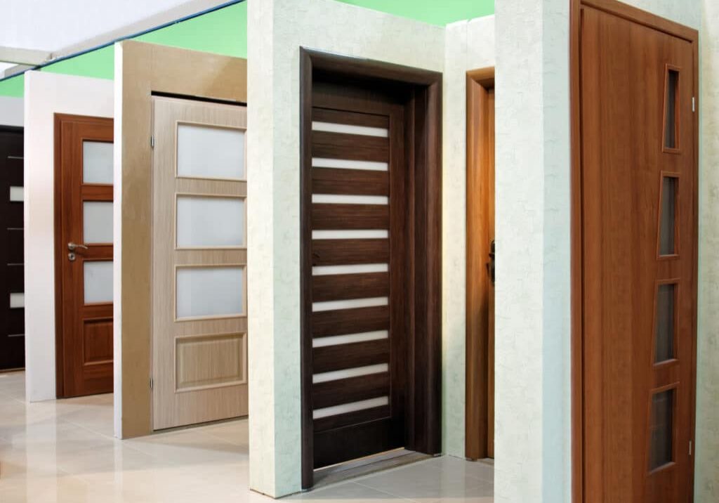 Variety of doors to choose from